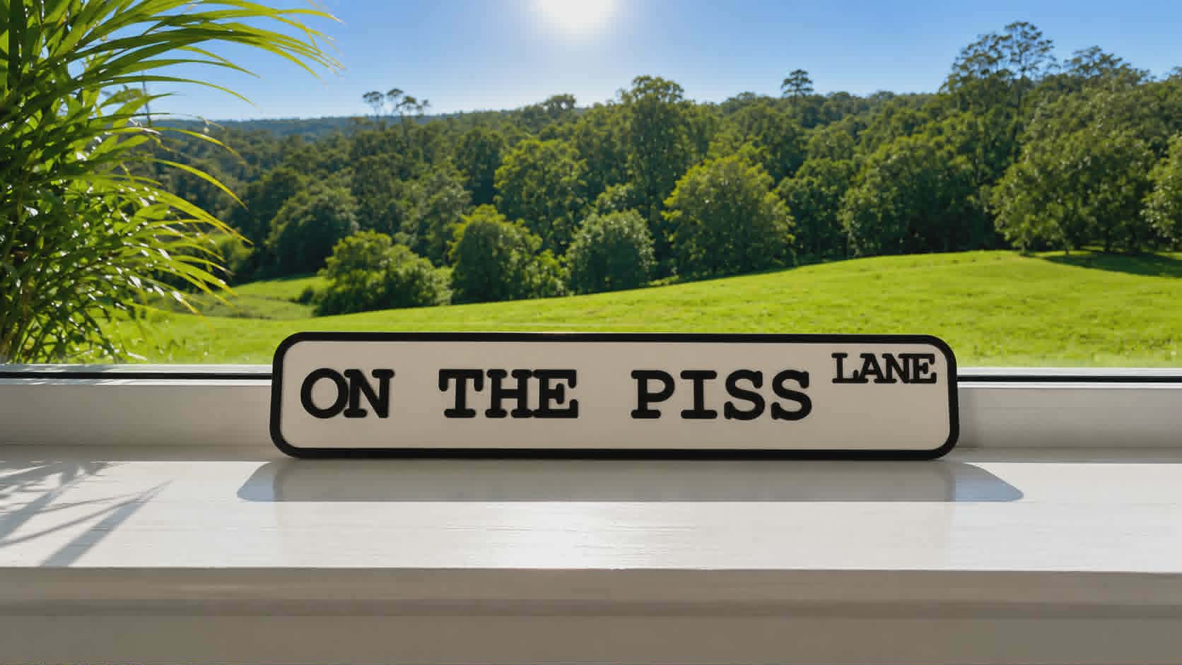 Indoor Street Sign