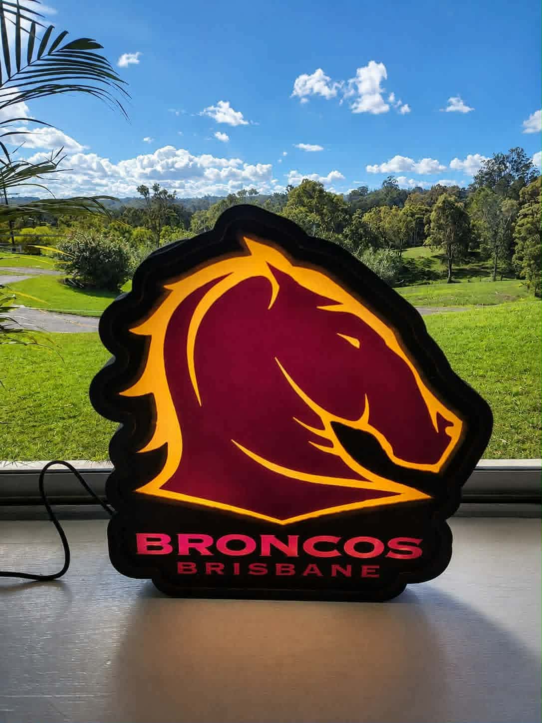 Broncos Light Box