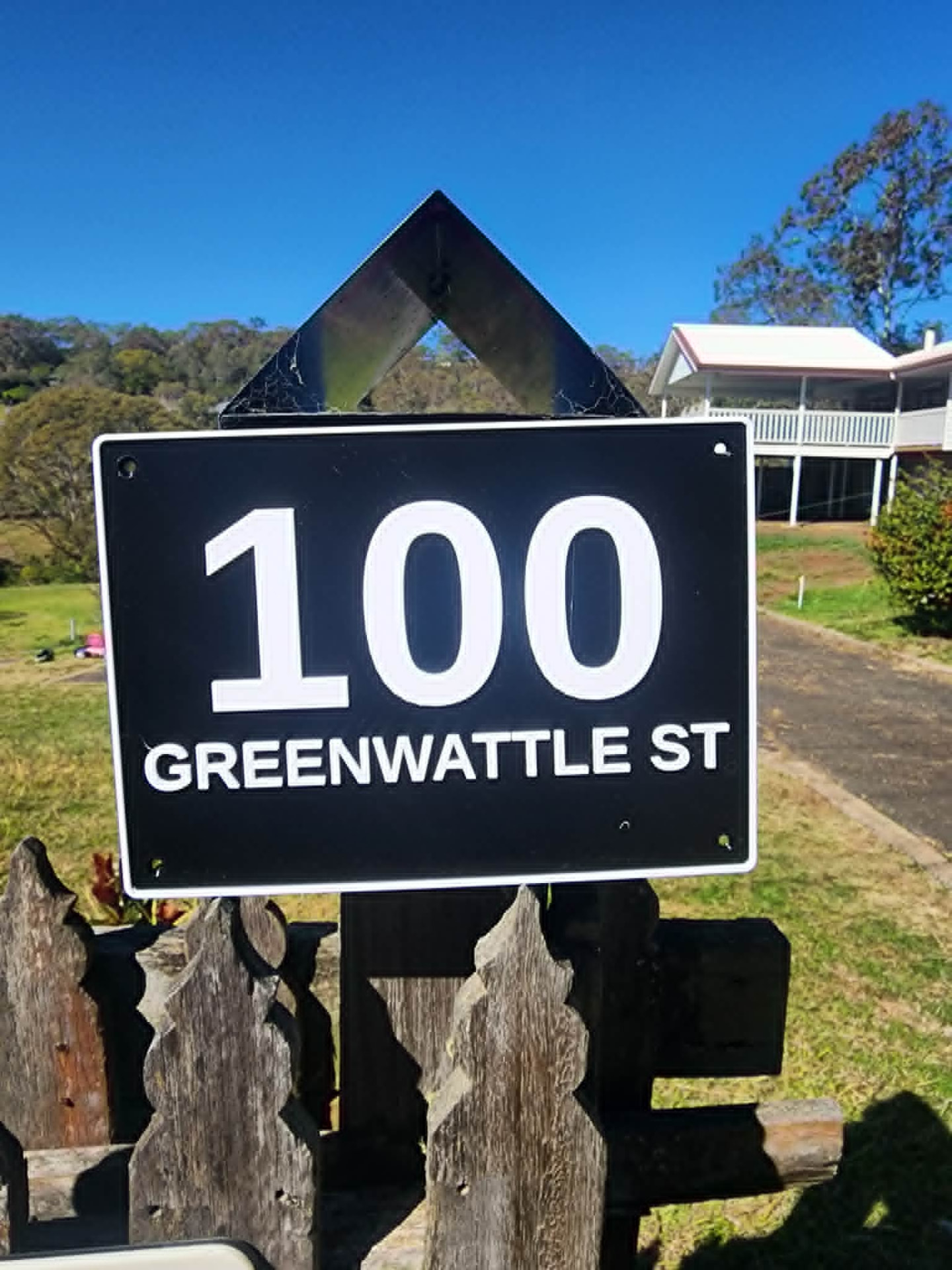 Outdoor Street Sign